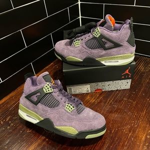 Air Jordan 4 Purple Canyon Size 10.5 Womens/9 Mens 2022 Release DS